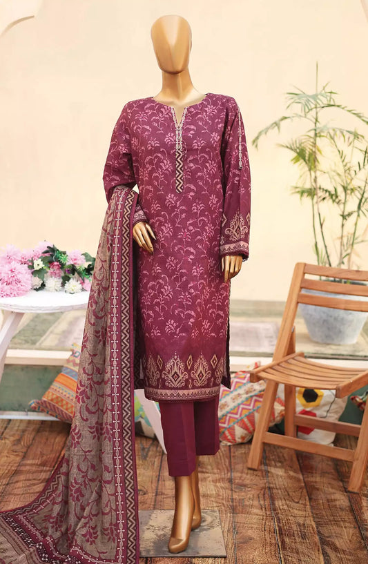 HZ Premium Khaddar Digital Printed Collection - PK 42