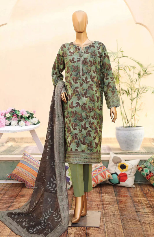 HZ Premium Khaddar Digital Printed Collection - PK 44