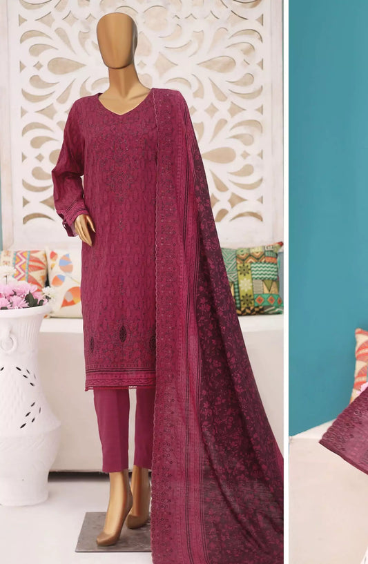 HZ Premium Embroidered Khaddar Collection 2024 - PKE 05