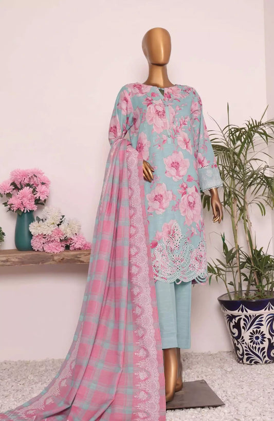 HZ Premium Khaddar Embroidered Collection - PKE 27