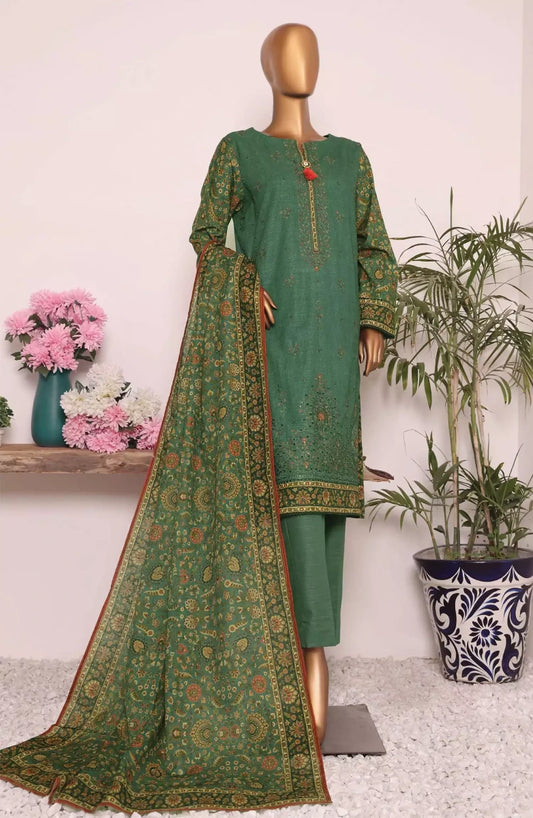 HZ Premium Khaddar Embroidered Collection - PKE 35