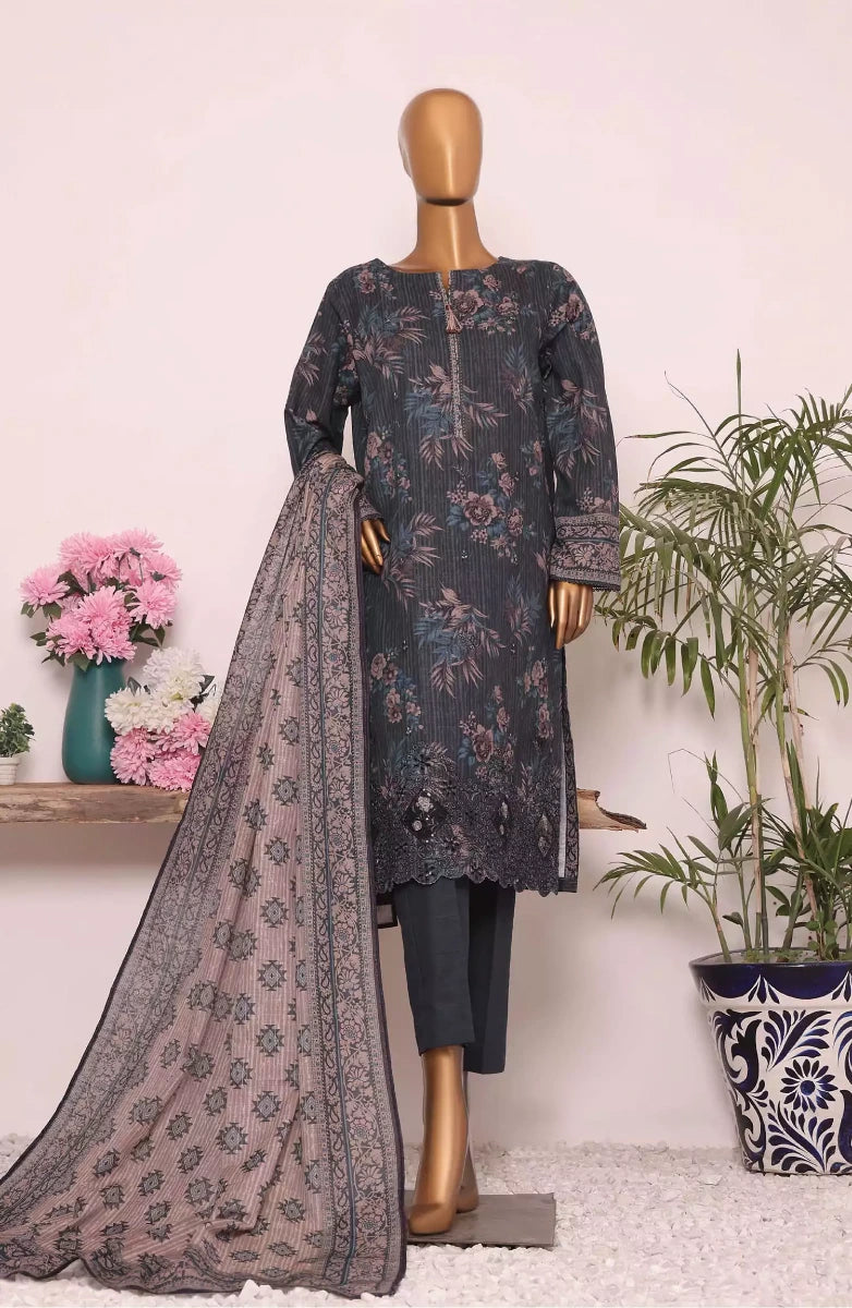 HZ Premium Khaddar Embroidered Collection - PKE 36
