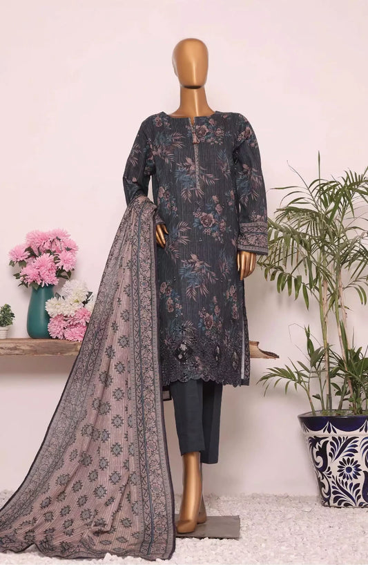 HZ Premium Khaddar Embroidered Collection - PKE 36
