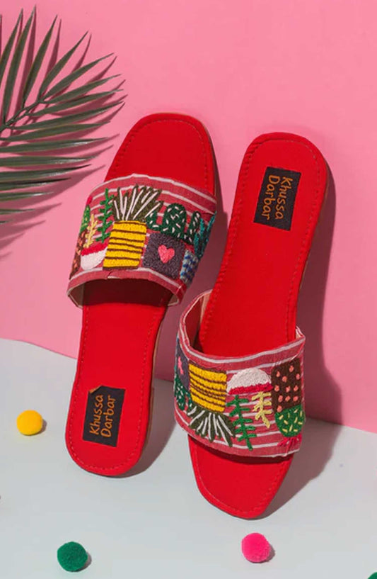 Khussa Darbar Fastive Style Slipper Plants