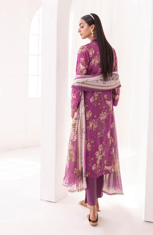 Printkari Embroidered and Unstitched Printed Collection By NUR Vol 03 - PN 21