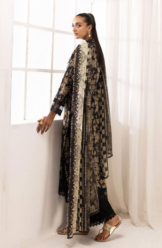 Printkari Embroidered and Unstitched Printed Collection By NUR Vol 03 - PN 24
