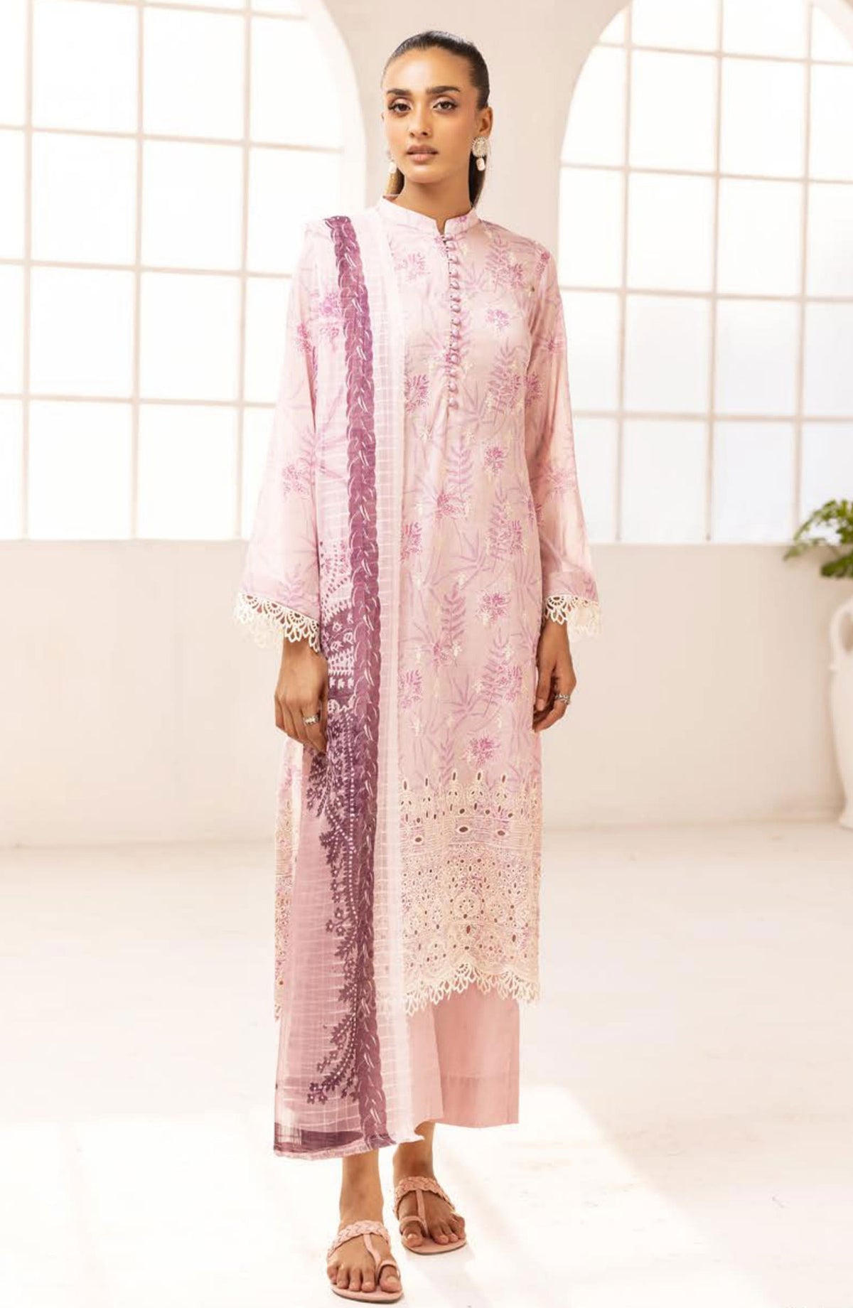 Printkari Embroidered and Unstitched Printed Collection By NUR Vol 03 - PN 27