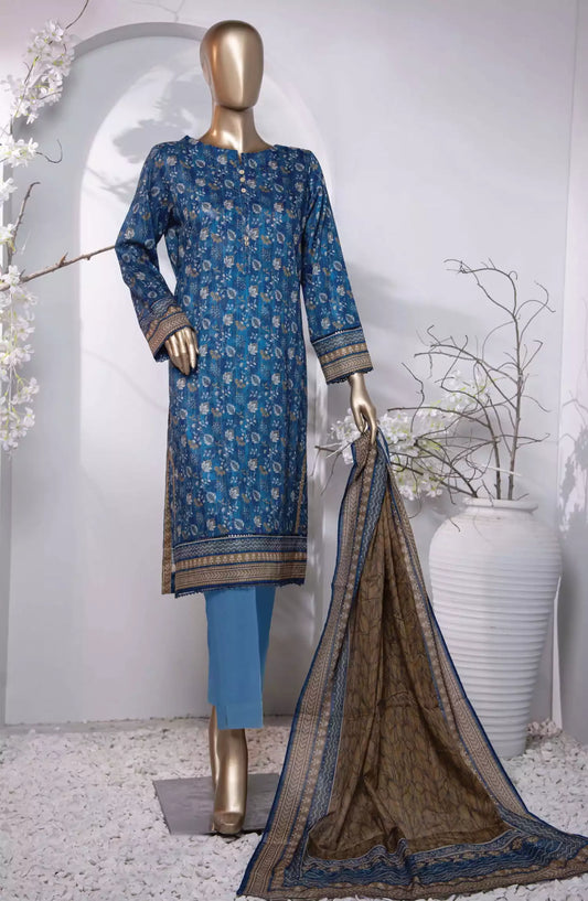 HZ Platinum Digital Printed Cotton Lawn Collection 2024 - PPC-200