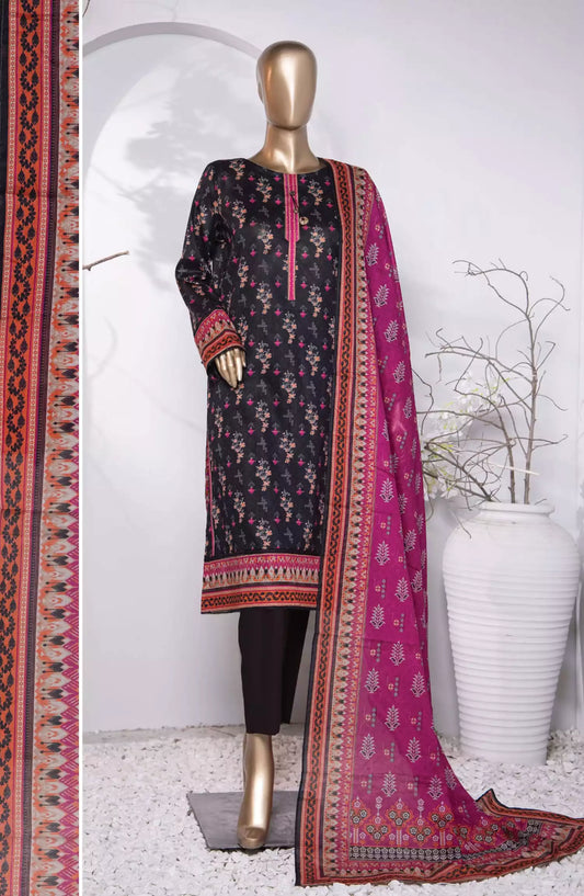 HZ Platinum Digital Printed Cotton Lawn Collection 2024 - PPC-204