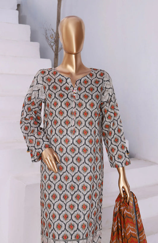 HZ Platinum Digital Printed Lawn Collection 2024 - PPC 26