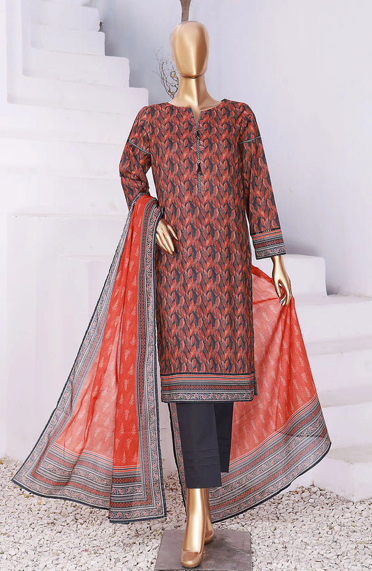 HZ Platinum Digital Printed Lawn Collection 2024 - PPC 31