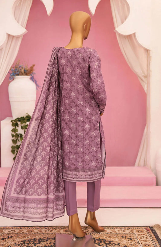 HZ Platinum Digital Printed Lawn Collection - PPC 73
