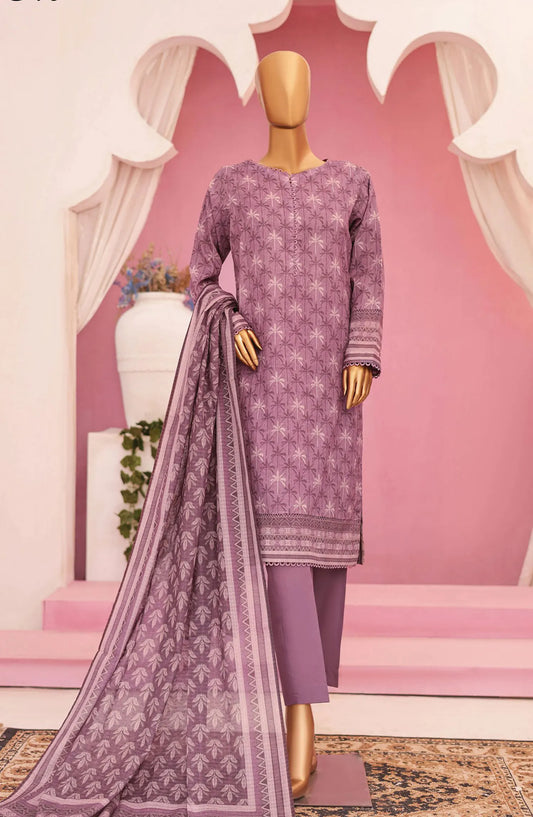HZ Platinum Digital Printed Lawn Collection - PPC 73