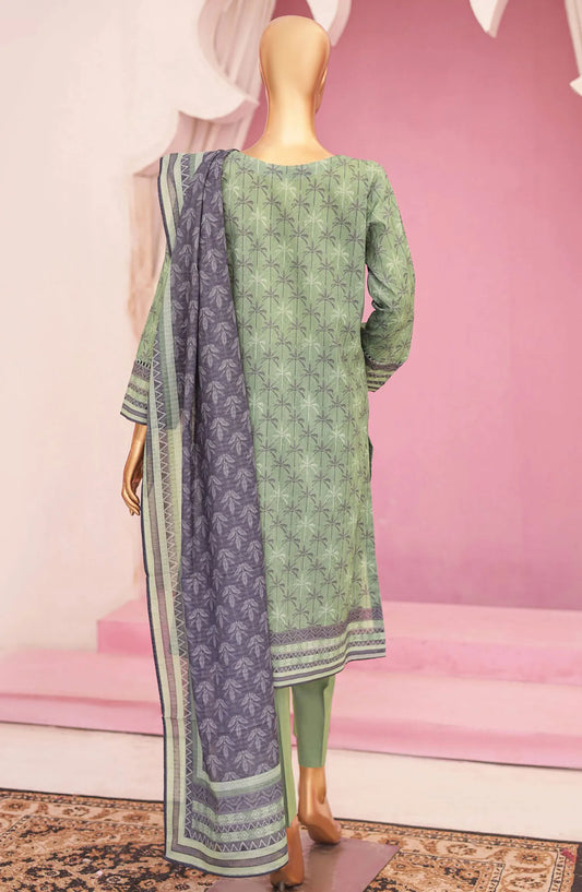HZ Platinum Digital Printed Lawn Collection - PPC 74