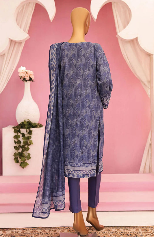 HZ Platinum Digital Printed Lawn Collection - PPC 76