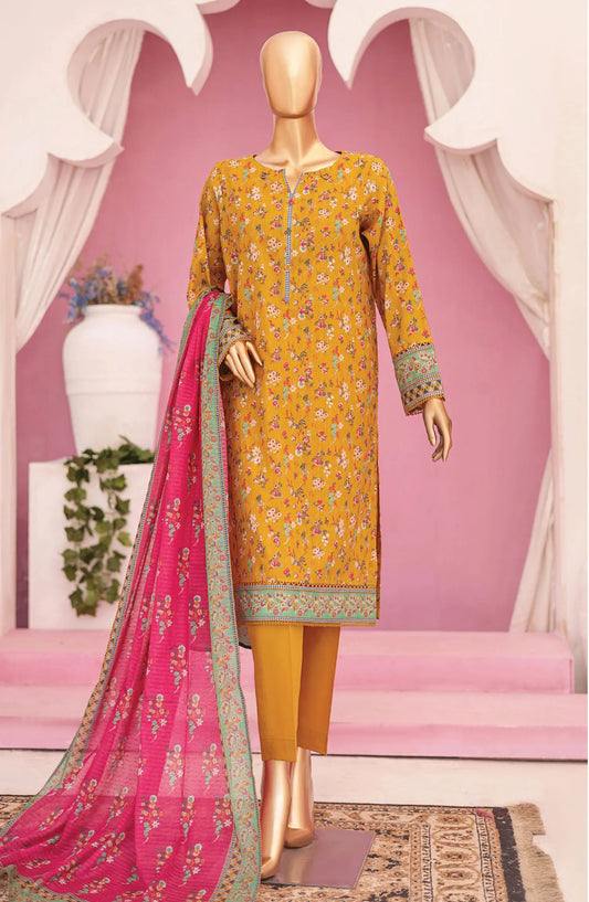 HZ Platinum Digital Printed Lawn Collection - PPC 80