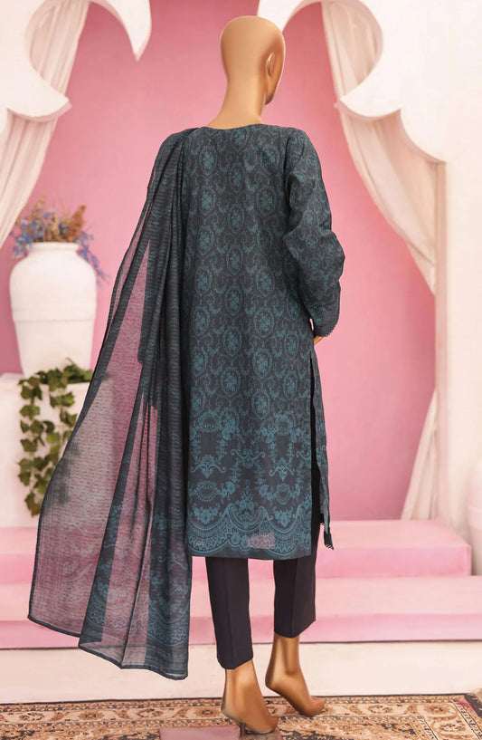 HZ Platinum Digital Printed Lawn Collection - PPC 81