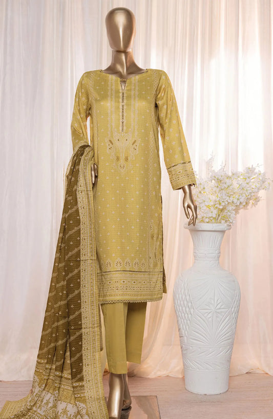 HZ Platinum Digital Printed Lawn Collection 2024 - PPC 115