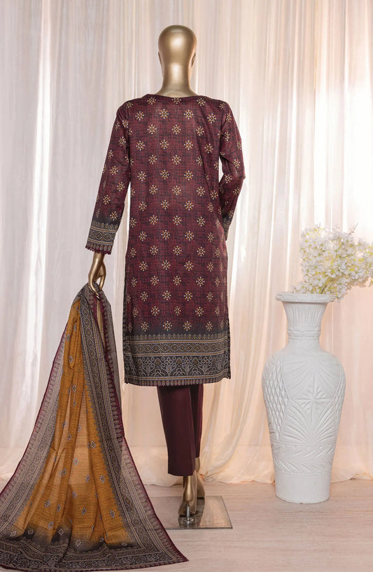 HZ Platinum Digital Printed Lawn Collection 2024 - PPC 116