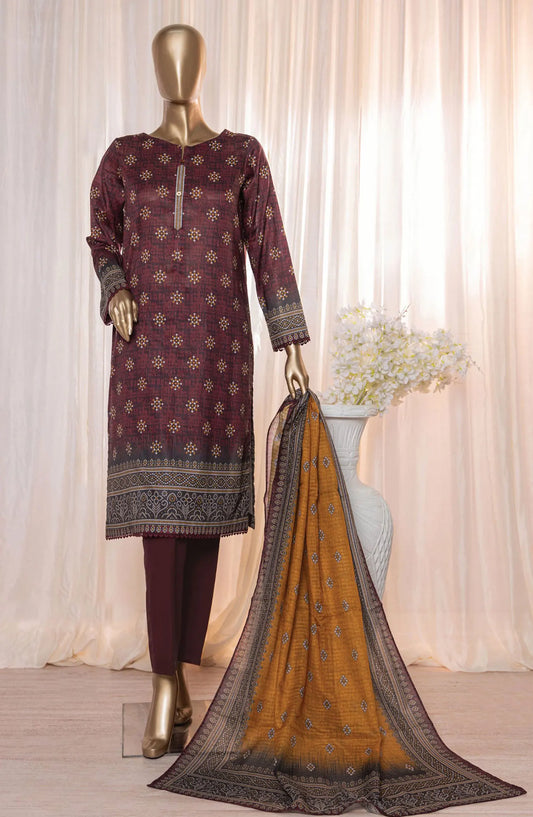 HZ Platinum Digital Printed Lawn Collection 2024 - PPC 116