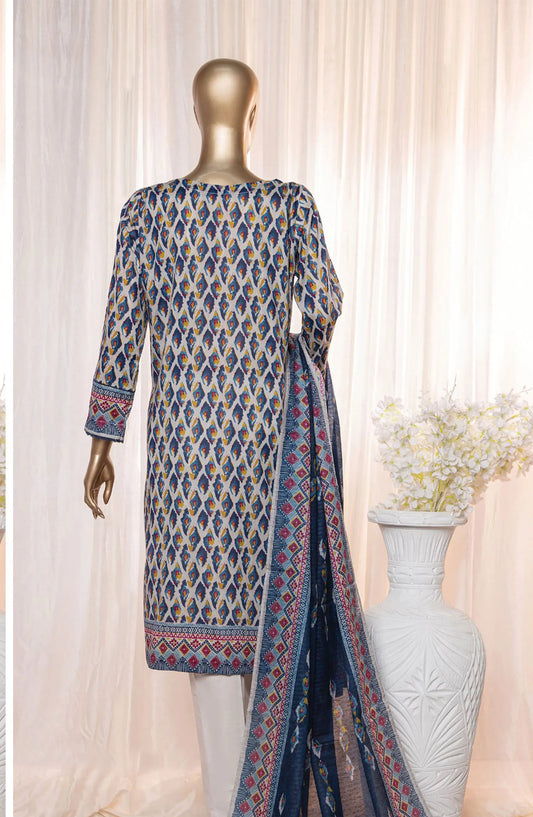 HZ Platinum Digital Printed Lawn Collection 2024 - PPC 119