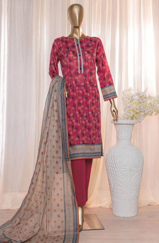 HZ Platinum Digital Printed Lawn Collection 2024 - PPC 121