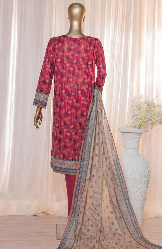 HZ Platinum Digital Printed Lawn Collection 2024 - PPC 121