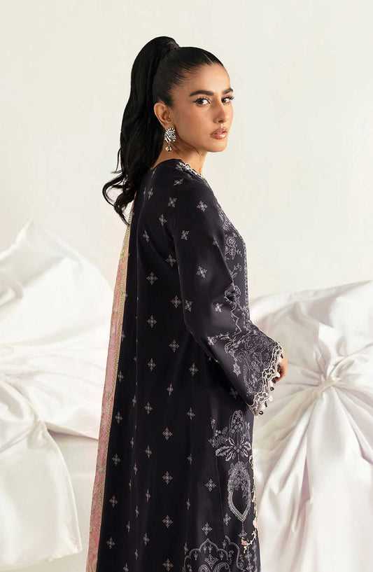 QPrints by Qalamkar Embroidered Lawn Unstitched 3 Piece - PQ 9 B Nora - Q25QP - Summer Collection