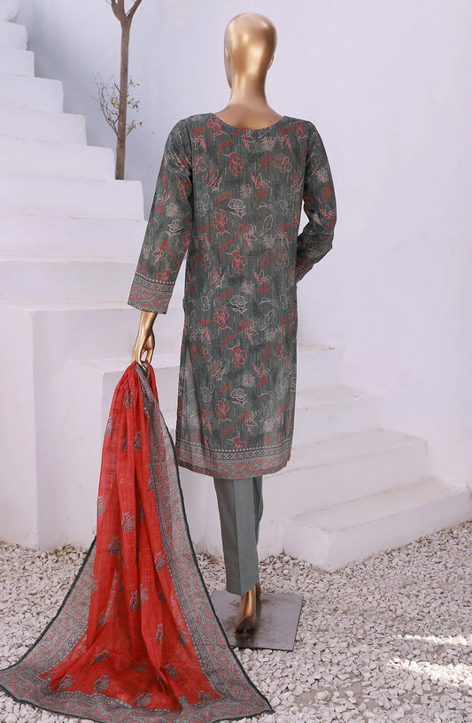HZ RTW Summer Vibes Printed Lawn Collection Vol 02 - PSL 410 Green