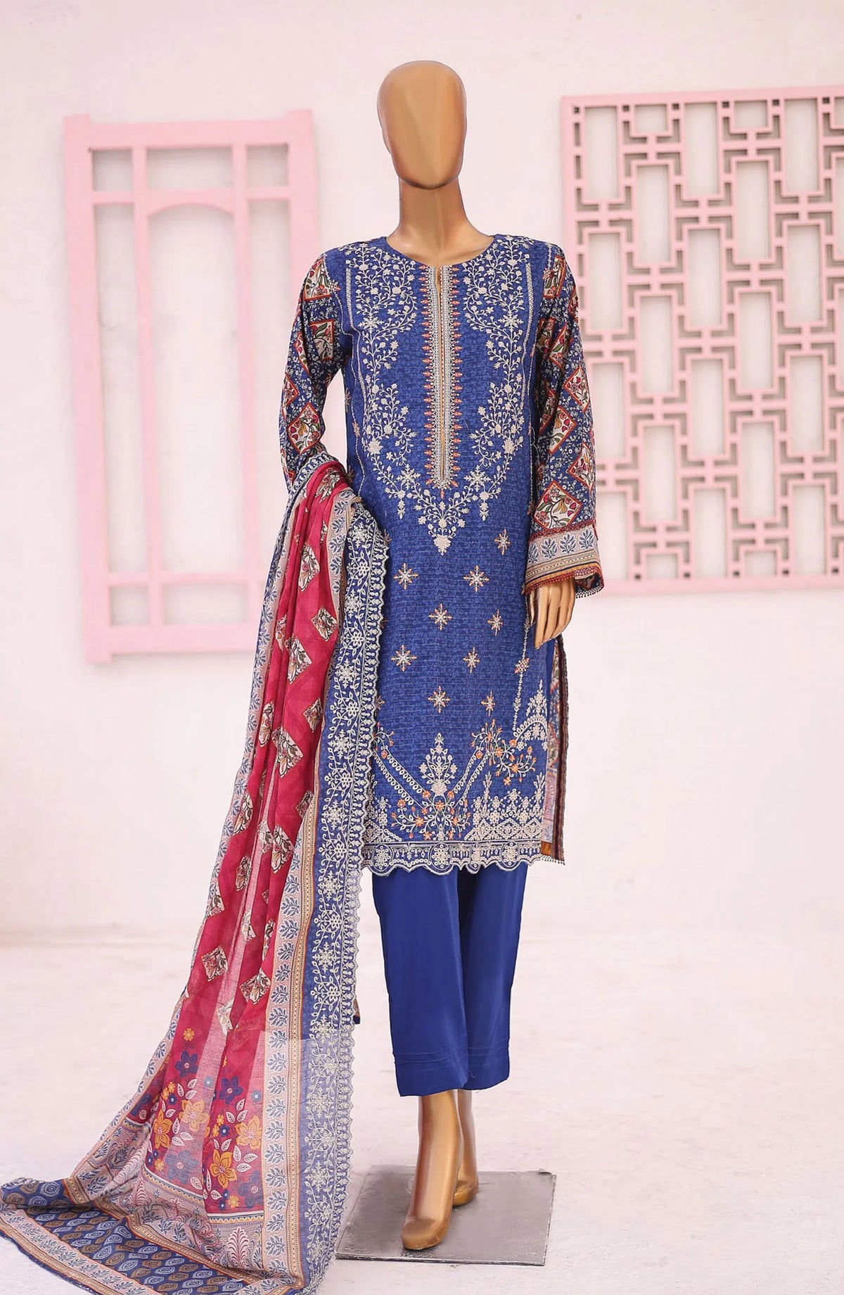 Premium Embroidered Lawn Vol 9 by Riwayat - R 24242