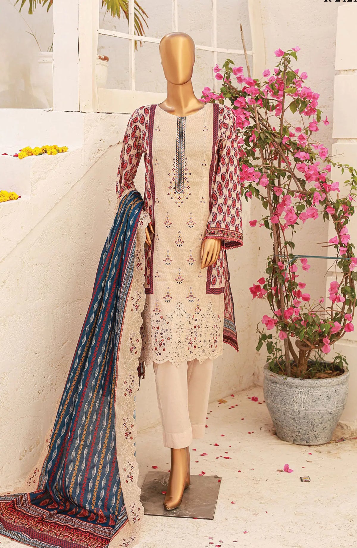 Premium Embroidered Lawn Vol 8 by Riwayat - R 24212
