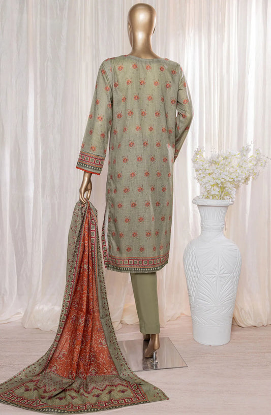 HZ Rimjhim Lawn Embroidered Cutwork Dupatta Collection - REC 126