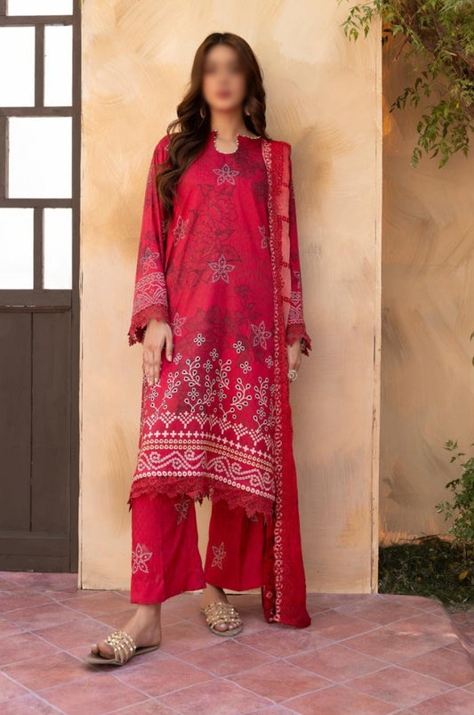 Rang Nagar Slub Jacquard Printed Collection - RN 01