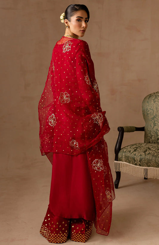Noir Bliss Festive Collection By Maria Osama Khan - Ruby