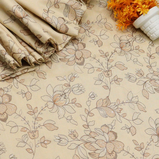 Riwayat unstitched Dhanak Wool Embroidered Collection 2023 by Ak - RUDW 01