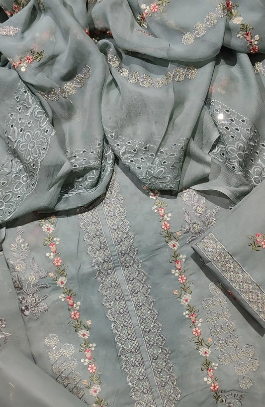 Reena Unstitched Luxury Embroidered Swiss Collection 2024 - RULESC 04