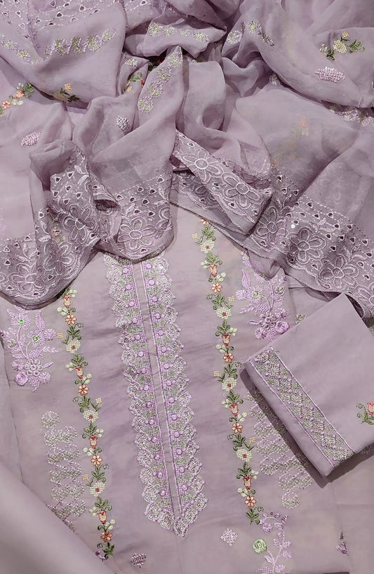 Reena Unstitched Luxury Embroidered Swiss Collection 2024 - RULESC 05