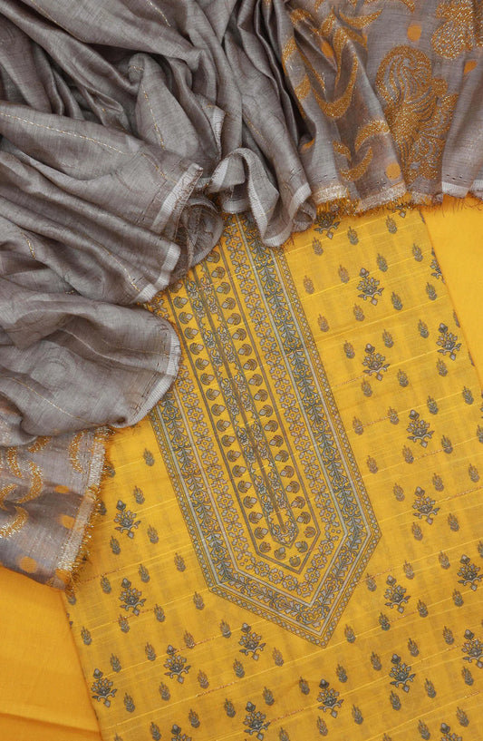 Renon Unstitched Printed Collection 2024 with Rangoli Dupatta - RUPC 02