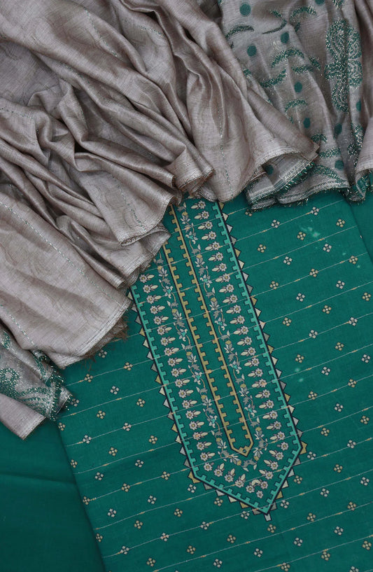 Renon Unstitched Printed Collection 2024 with Rangoli Dupatta - RUPC 03