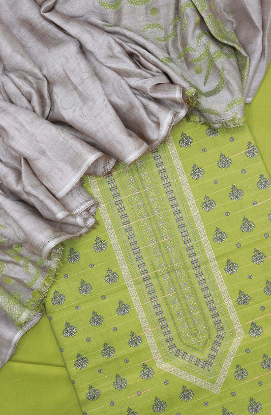 Renon Unstitched Printed Collection 2024 with Rangoli Dupatta - RUPC 06