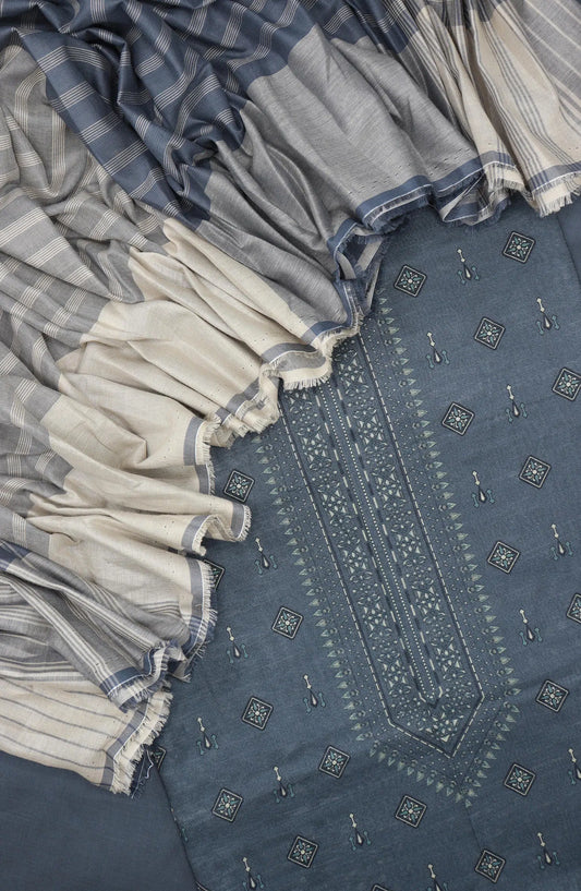 Renon Unstitched Printed Collection 2024 vol 02 with Rangoli Check Dupatta - RUPCV2-06