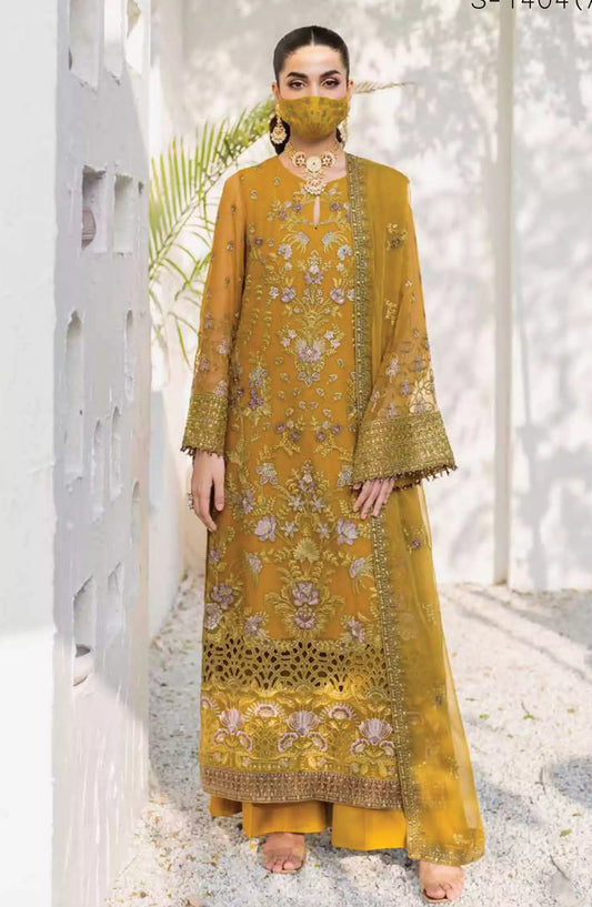 Naqsh By Safeera Luxury Chiffon Collection Vol 14 - S-1404