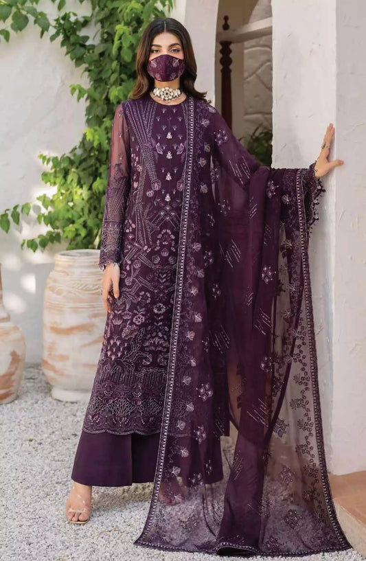 Naqsh By Safeera Luxury Chiffon Collection Vol 14 - S-1409