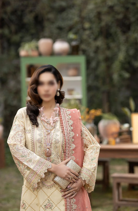 Serene Gulposh Luxury Lawn Collection 2024 - SL 41 LAYLA
