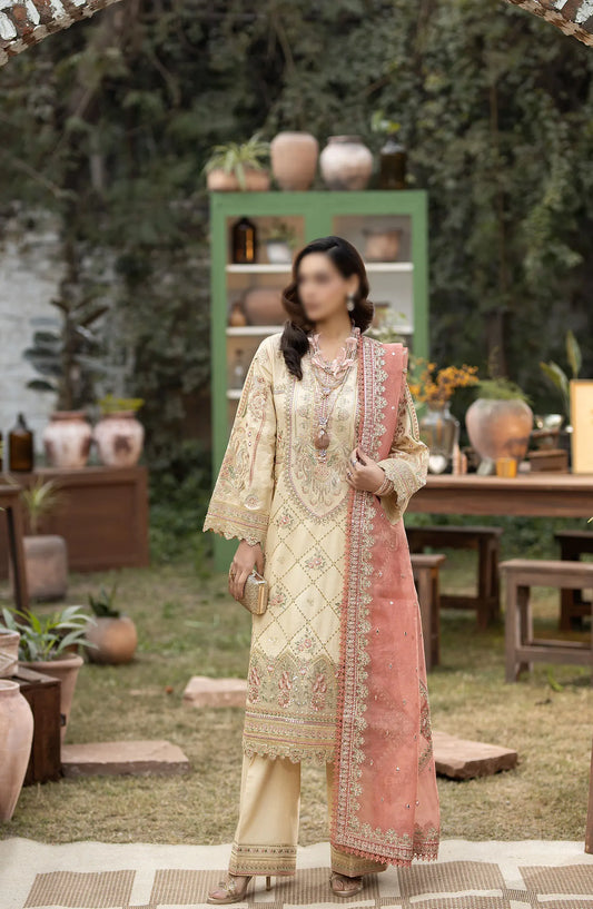 Serene Gulposh Luxury Lawn Collection 2024 - SL 41 LAYLA