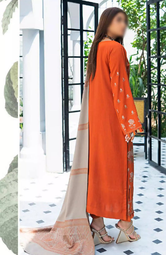 Jumana Fancy Unstitched  Winter Collection 2024 - SA 01