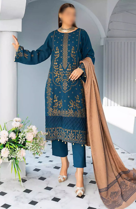Jumana Fancy Unstitched  Winter Collection 2024 - SA 04