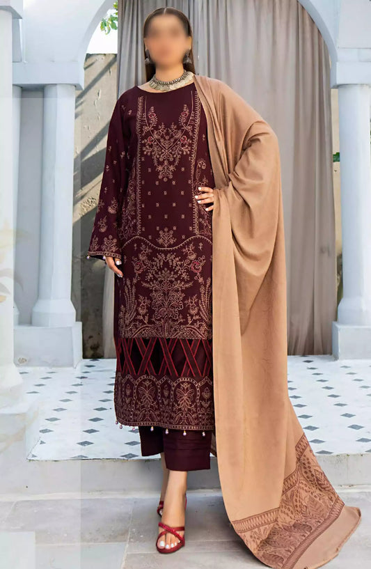 Jumana Fancy Unstitched  Winter Collection 2024 - SA 05