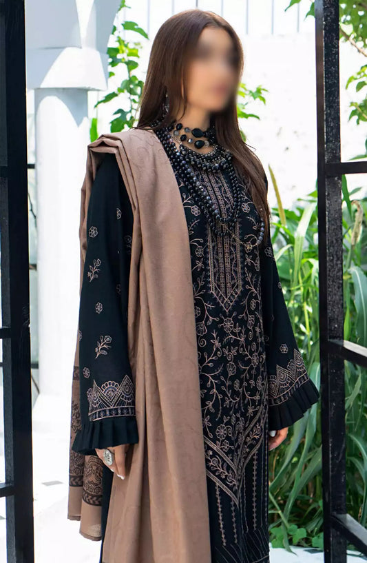 Jumana Fancy Unstitched  Winter Collection 2024 - SA 06
