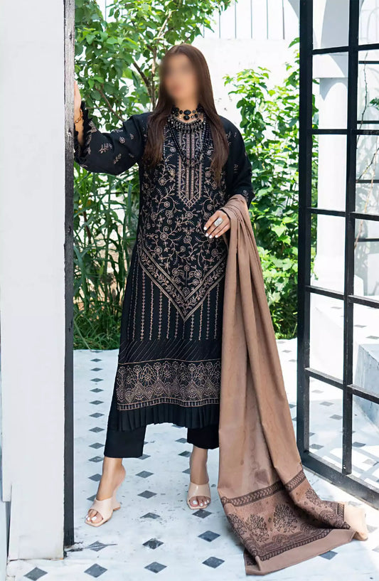 Jumana Fancy Unstitched  Winter Collection 2024 - SA 06